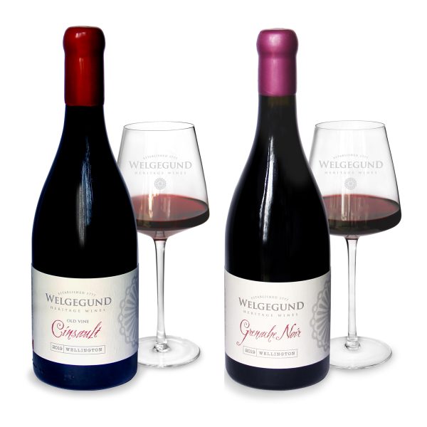 Cinsault 2019 + Grenache Noir 2019<br/>(Total Twelve Bottles)<br/>(Normal Price R4 500.00)