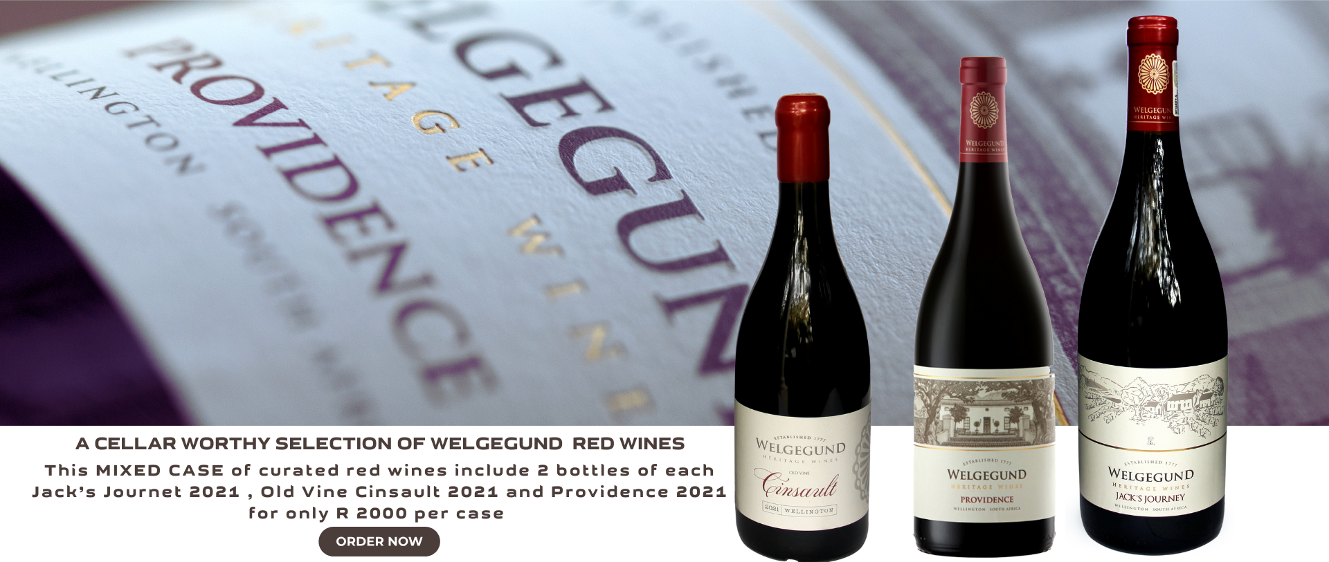 A cellar worthy selection banner. V2png